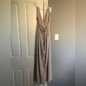 After Six style 6799 color Taupe